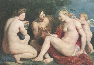 Peter Paul Rubens Venus,Ceres and Baccbus (mk01) Spain oil painting art